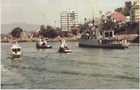 HMAS Diamantina 1980